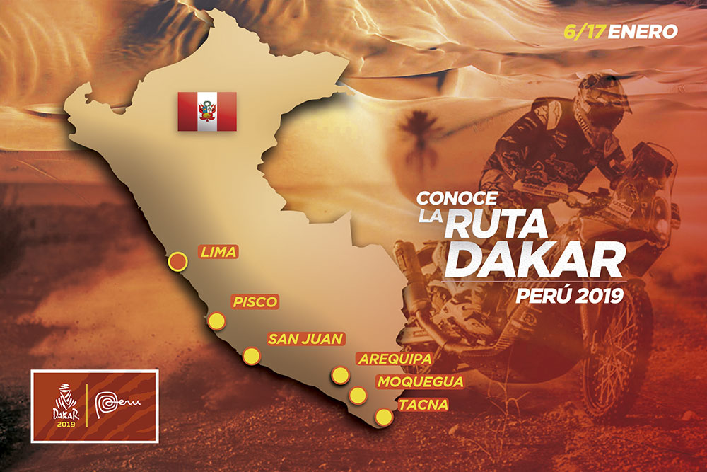 El Dakar Se Corre S Lo En Per Etapas Recorrido Y Fechas Motonews