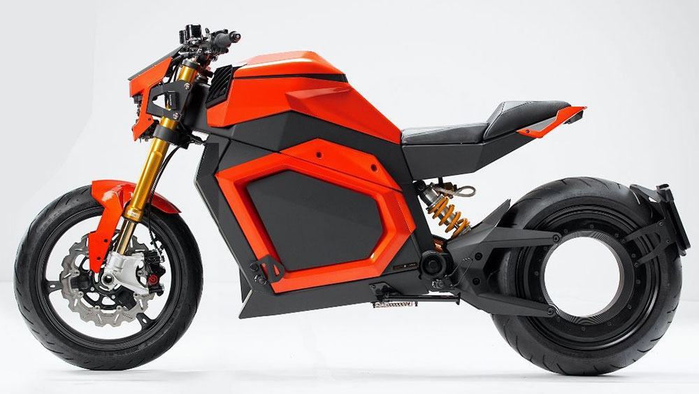 Verge TS, una alucinante moto eléctrica con potencia de 80 kW, par